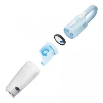 Вертикальный пылесос Kitfort КТ-586-2 Голубой-1