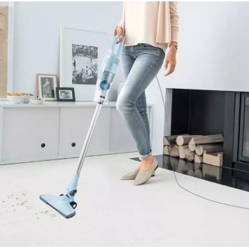 Вертикальный пылесос Kitfort КТ-586-2 Голубой-5