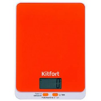 Весы кухонные Kitfort KT-803-5 оранжевый