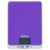 Весы кухонные Kitfort KT-803-6 фиолетовые