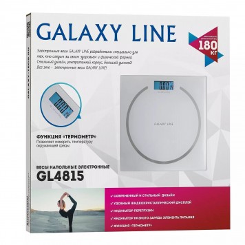 Весы напольные электронные GALAXY LINE GL 4815 БЕЛЫЕ-5