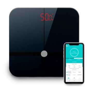 Весы напольные Kitfort KT-807 чёрный