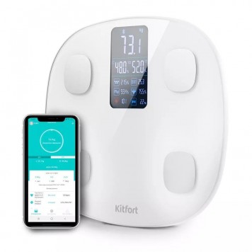 Весы напольные Kitfort KT-808 белый-1