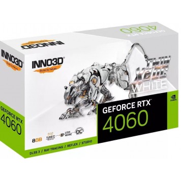 Видеокарта INNO3D GeForce RTX 4060 TWIN X2 OC 8GB GDDR6 WHITE-1