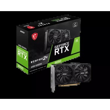 Видеокарта MSI GeForce RTX 3050 VENTUS 2X E 6G 6G GDDR6 96-bit 2xHDMI DP (912-V812-063)-1