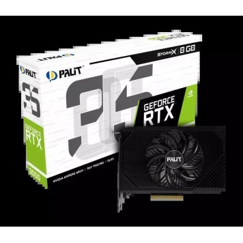 Видеокарта PALIT RTX3050 STORMX 8G (NE63050018P1-1070F)-1