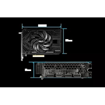 Видеокарта PALIT RTX4060 STORMX 8G (NE64060019P1-1070F)-5