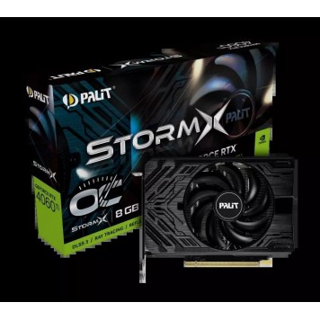 Видеокарта PALIT RTX4060Ti STORMX OC 8G (NE6406TS19P1-1060F)-8