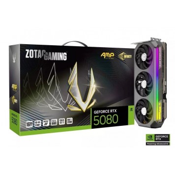 Видеокарта ZOTAC GAMING GeForce RTX5080 AMP EXTREME INFINITY 16GB GDDR7-1