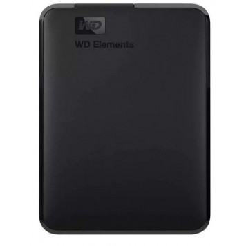 Внешний HDD Western Digital 5Tb Elements Portable 2.5  WDBU6Y0050BBK-WESN USB3.0/2.0 Цвет: Черный