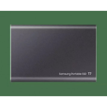 Внешний SSD 2000Gb Samsung T7 USB 3.2 Gen.2 AES 256 Серый MU-PC2T0T/WW-2
