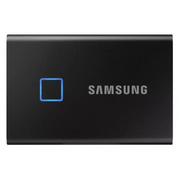 Внешний SSD  500Gb Samsung T7 Touch USB 3.2 Gen.2 (10 Гбит/c)  AES 256 Сенсорная защита MU-PC500K/WW