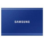 Внешний SSD  500Gb Samsung T7 USB 3.2 Gen.2 (10 Гбит/c)  AES 256 Синий MU-PC500H/WW