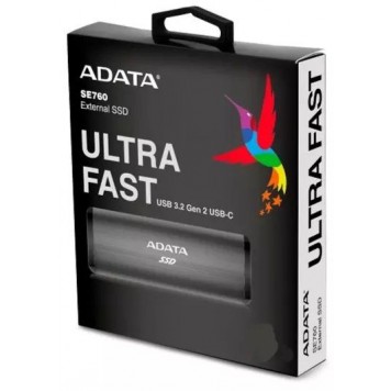 Внешний SSD диск ADATA 256GB SE760 Серый-3