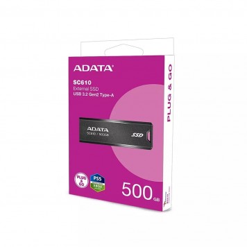 Внешний SSD диск ADATA 500GB SC610 Черный-2