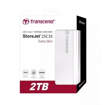 Внешний жесткий диск Transcend TS2TSJ25C3S 2TB 2.5  Type C-2