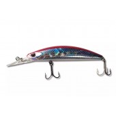 Воблер DUO Deep Feat 87DRF# Color ADA4067 Shinkita Red Silver