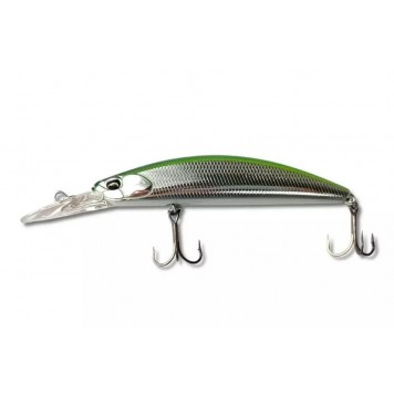 Воблер DUO Deep Feat 87DRF# Color ASA0570 Green Black Silver