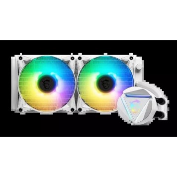 Водяное охлаждение для CPU MSI MAG CORELIQUID 240R V2 WHITE ARGB