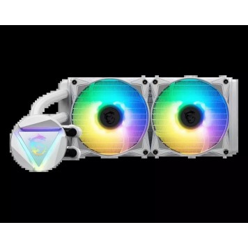 Водяное охлаждение для CPU MSI MAG CORELIQUID 240R V2 WHITE ARGB-1