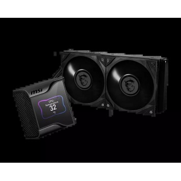 Водяное охлаждение для CPU MSI MEG CORELIQUID S280. Socket Intel/AMD 4pin Fan 2x120см-2