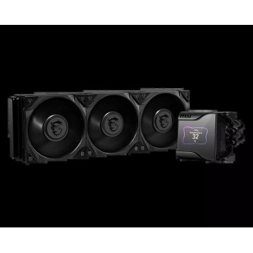 Водяное охлаждение для CPU MSI MEG CORELIQUID S360. Socket Intel/AMD 4pin Fan 3x120см