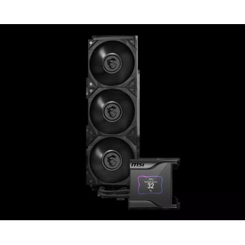 Водяное охлаждение для CPU MSI MEG CORELIQUID S360. Socket Intel/AMD 4pin Fan 3x120см-4