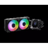 Водяное охлаждение для CPU MSI MPG CORELIQUID K240 V2. Socket Intel/AMD 4pin Fan 2x120см ARGB