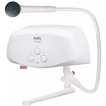 Водонагреватель проточный Ballu 3-Logic TS (65 kW) - кран+душ