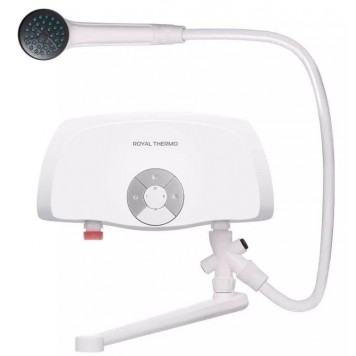 Водонагреватель проточный Royal Thermo SmartFix TS (35 kW) - кран и душ