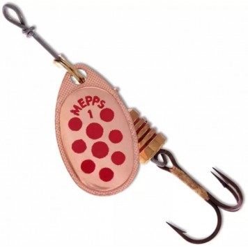 Вращающиеся блесна  Mepps AGLIA DECORE # CU/RG №1 35г