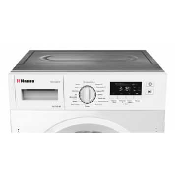 Встраиваемая стиральная машина Hansa WHE1408BIW-4