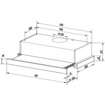 Вытяжка HEBERMANN HBFH 50.1 W-3