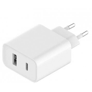 Зарядное устройство Mi 33W Wall Charger Type-A   Type-C AD332EU/BHR4996GL Белый