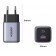 Зарядное устройство UGREEN 1xUSB-C 1хUSB 35W QC3.0 Gan X CD350 (15539)