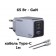 Зарядное устройство UGREEN 2xUSB-C 1хUSB 65W QC4 /PD3.0 Nexode Pro GaNInfinity X755 (25871)