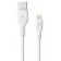 Зарядный кабель ROCKET Flex USB-A/Lightning 1м оплётка TPE белый