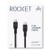 Зарядный кабель ROCKET FLEX USB-C/USB-C 60W 3.0A черный 1м
