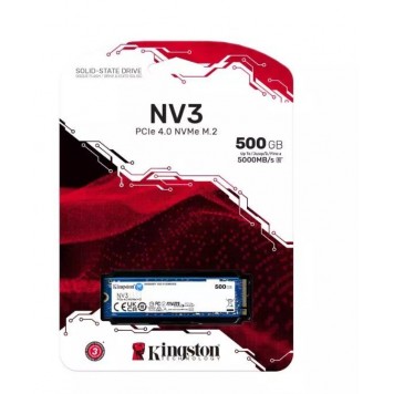 Жесткий диск SSD 500G Kingston SNV3S/500G-2