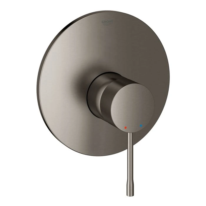 Внешняя часть смесителя GROHE Essence New для душа, темный графит матовый (19286AL1)